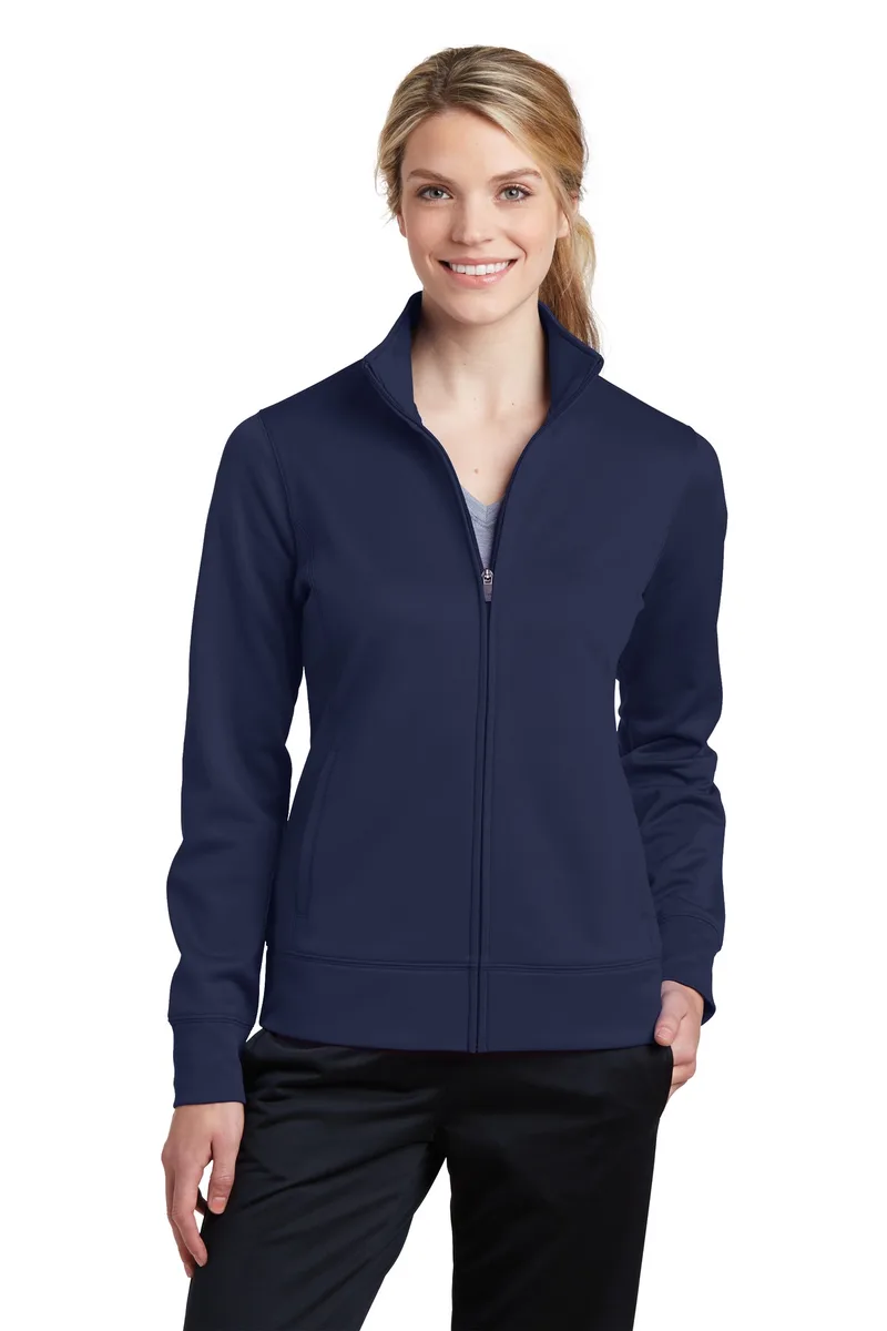 Sport-Tek® Women's Sport-Wick® Fleece Full-Zip Jacket. view 4