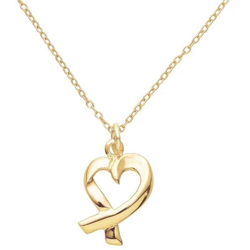 Jilco Inc Sterling Silver Heart Necklace