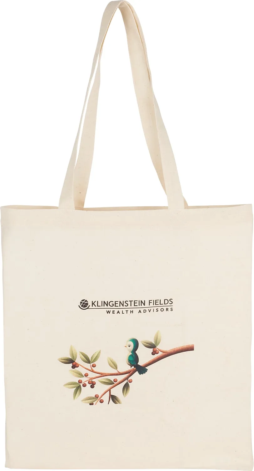 100% 4oz Cotton Canvas Convention Tote