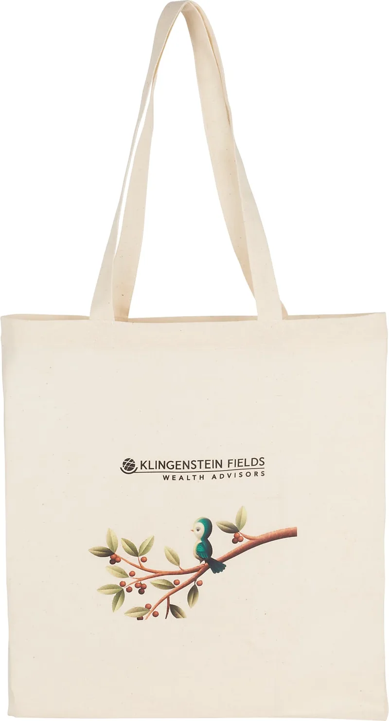 100% 4oz Cotton Canvas Convention Tote