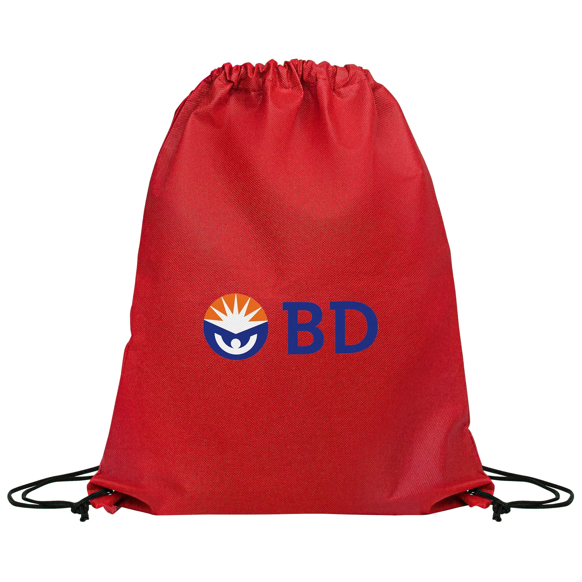 Eco-Friendly 80GSM Non-Woven Drawstring Backpack view 5