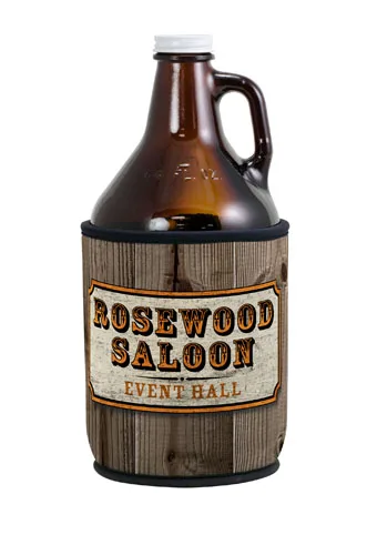 Neoprene Growler Cover 4CP w/Bias Trim