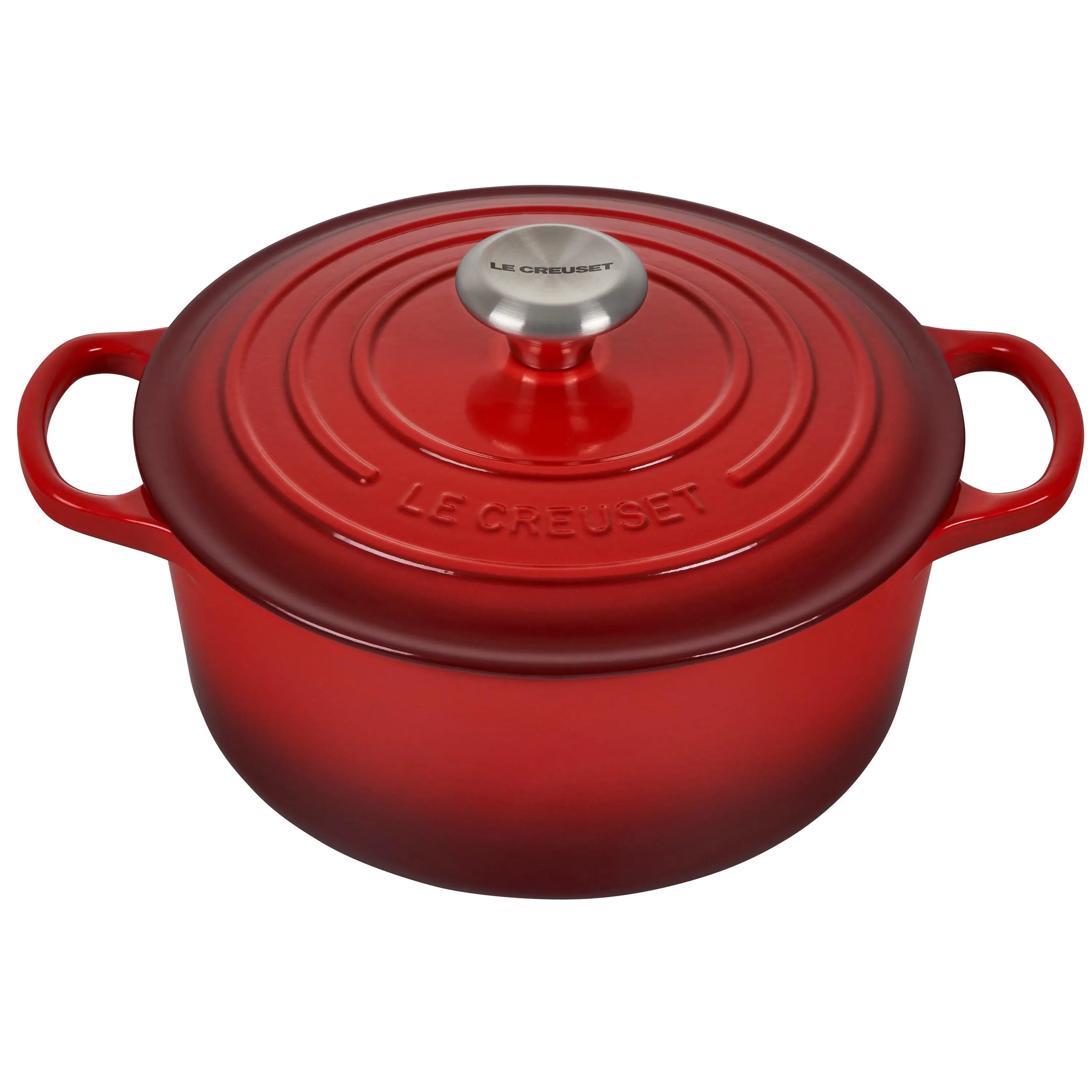 Le Creuset 4.5Qt Signature Cast Iron Round Dutch Oven Cerise