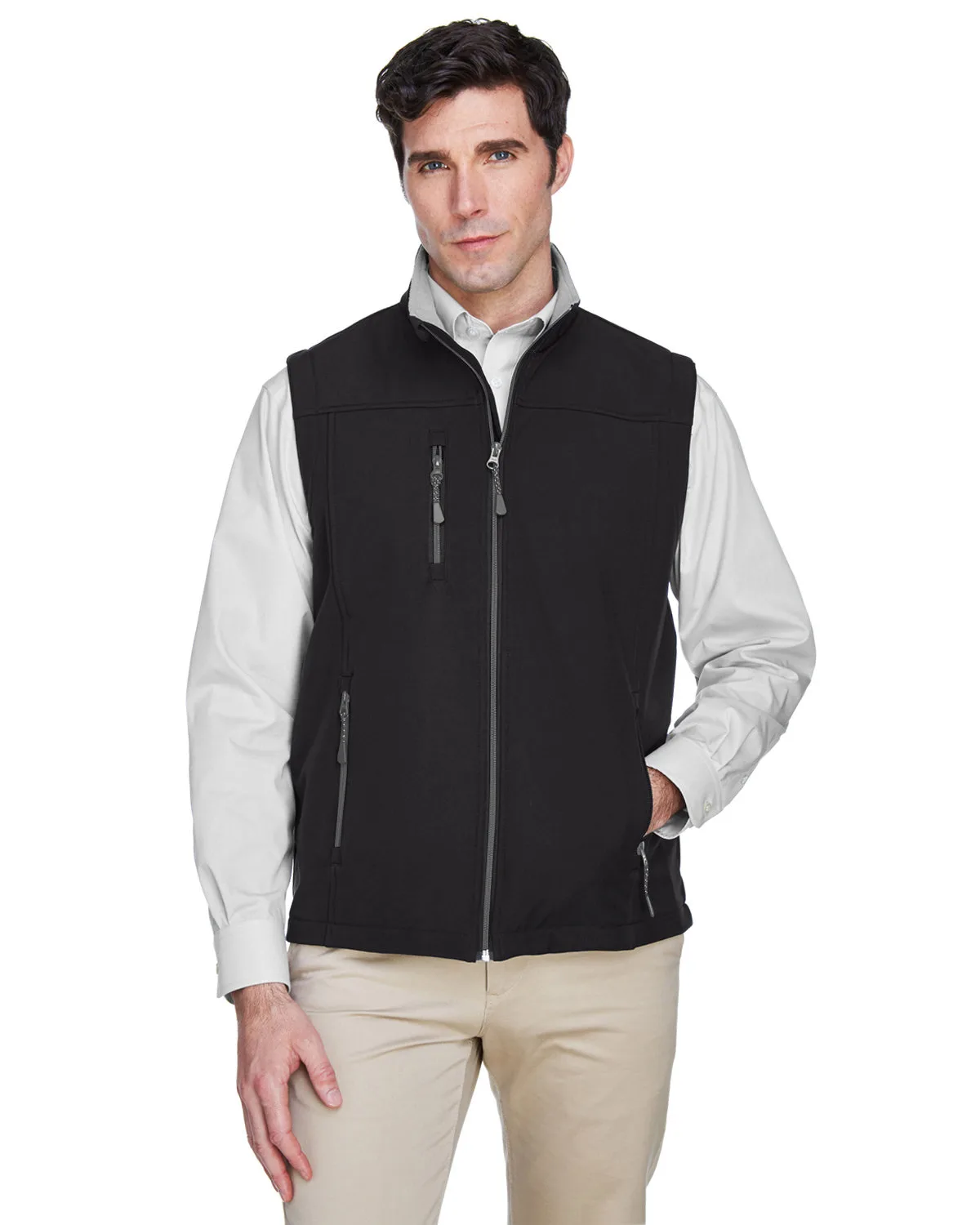 Devon and Jones Men's Soft Shell Vest