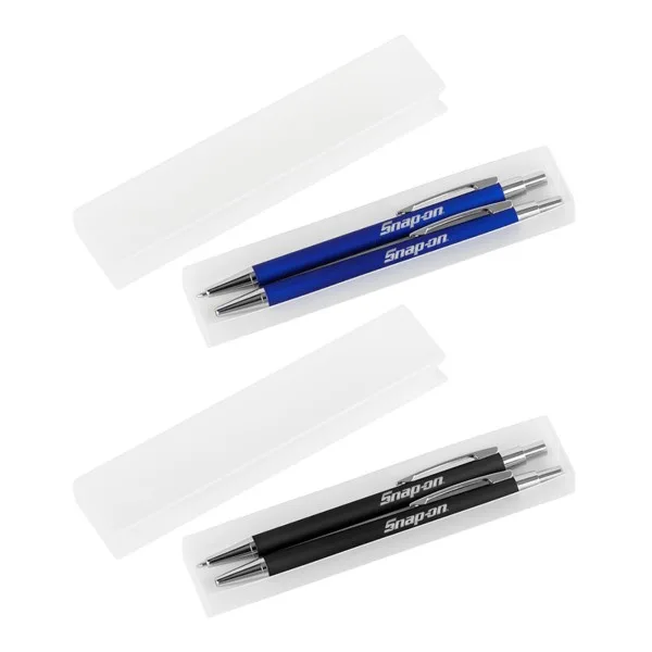 Derby Soft Touch Metal Ballpoint & Mechanical Pencil Gift Set view 2