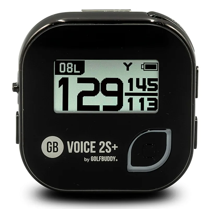 GolfBuddy Voice 2 S+ Gps Rangefinder - Black/Silver