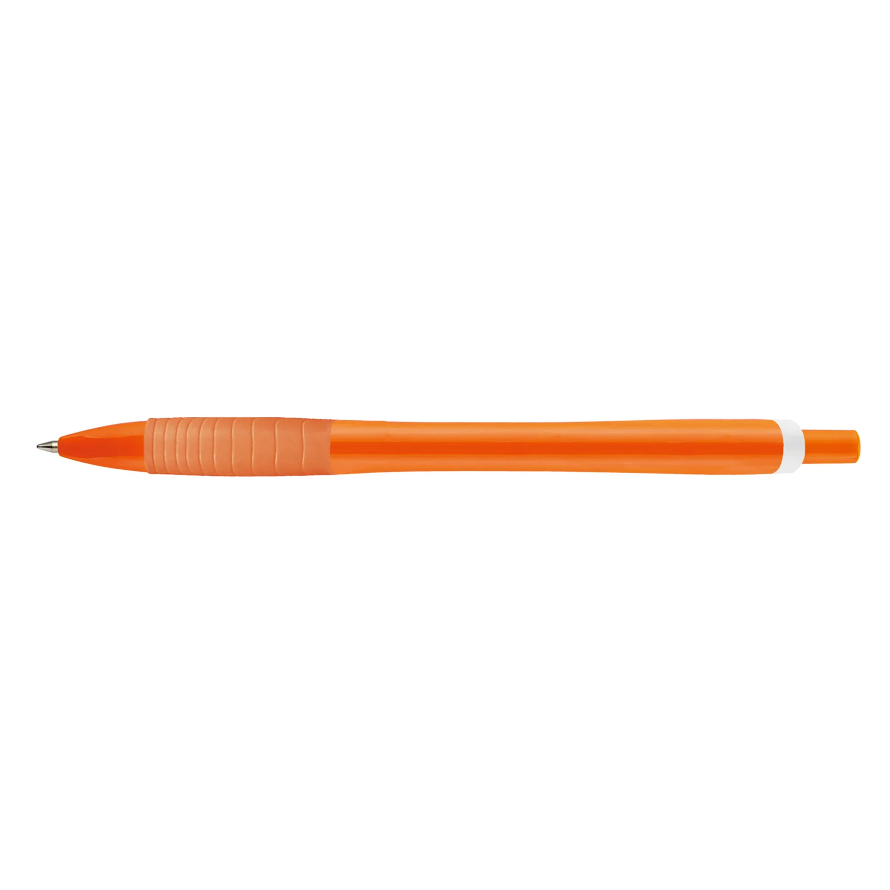 Orange/White Blank Back View