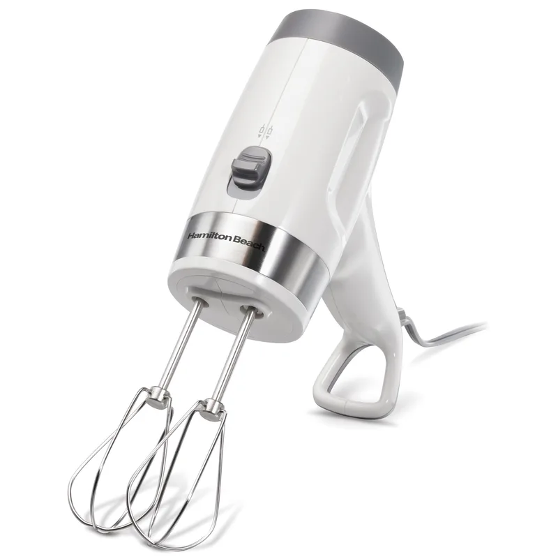 Hamilton Beach® White 6-Speed Ergonomic Hand Mixer