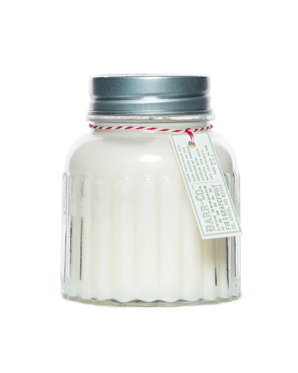 K.Hall Studio Barr-Co. Fir & Grapefruit Apothecary Jar Candle 20 Oz