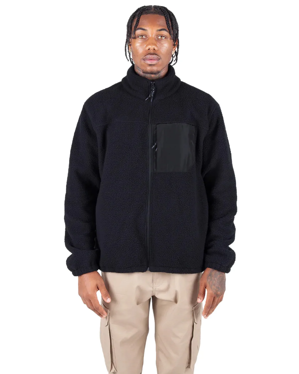 SHAKA WEAR Men's Sherpa Jacket
