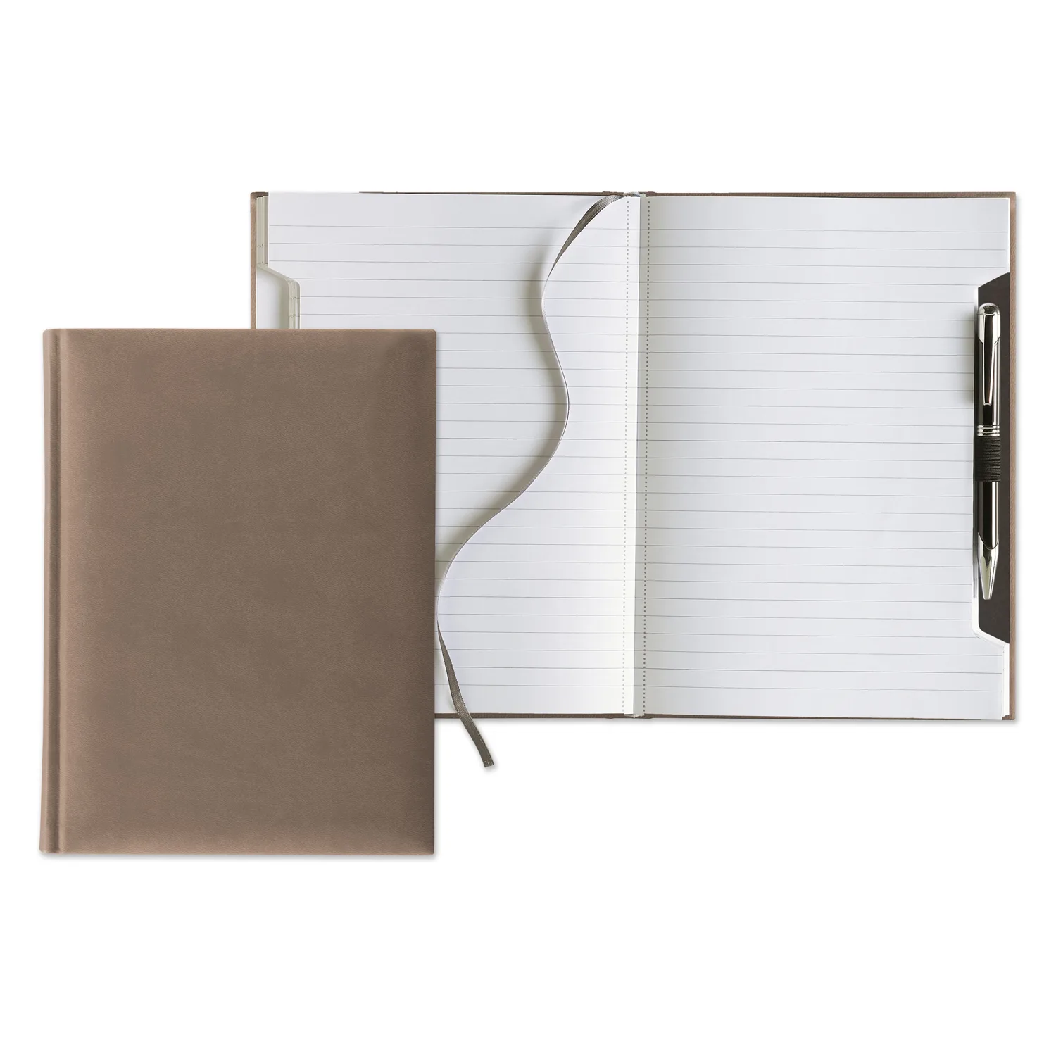 Castelli Tucson Scribe Grande Lined White Page Journal view 2