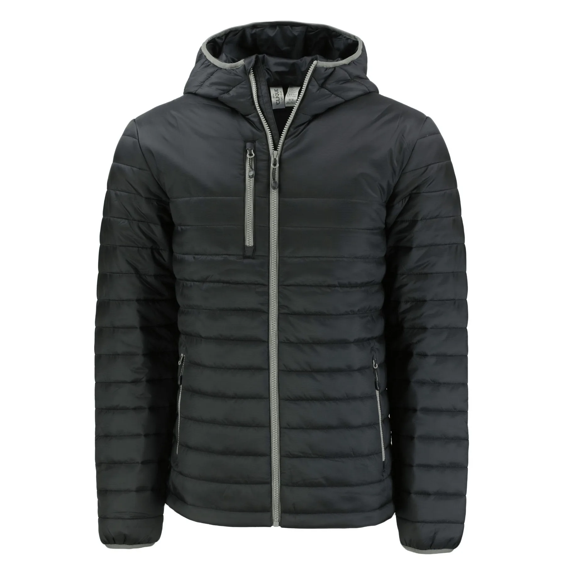 Clique Valhalla Full Zip Mens Puffer Jacket view 6