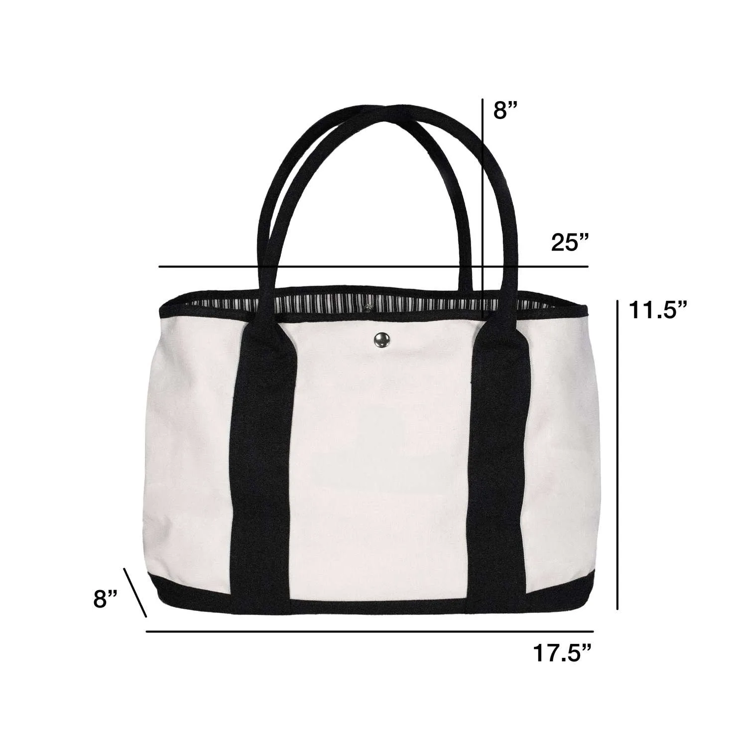 Hampton Tote with Embroidery view 5