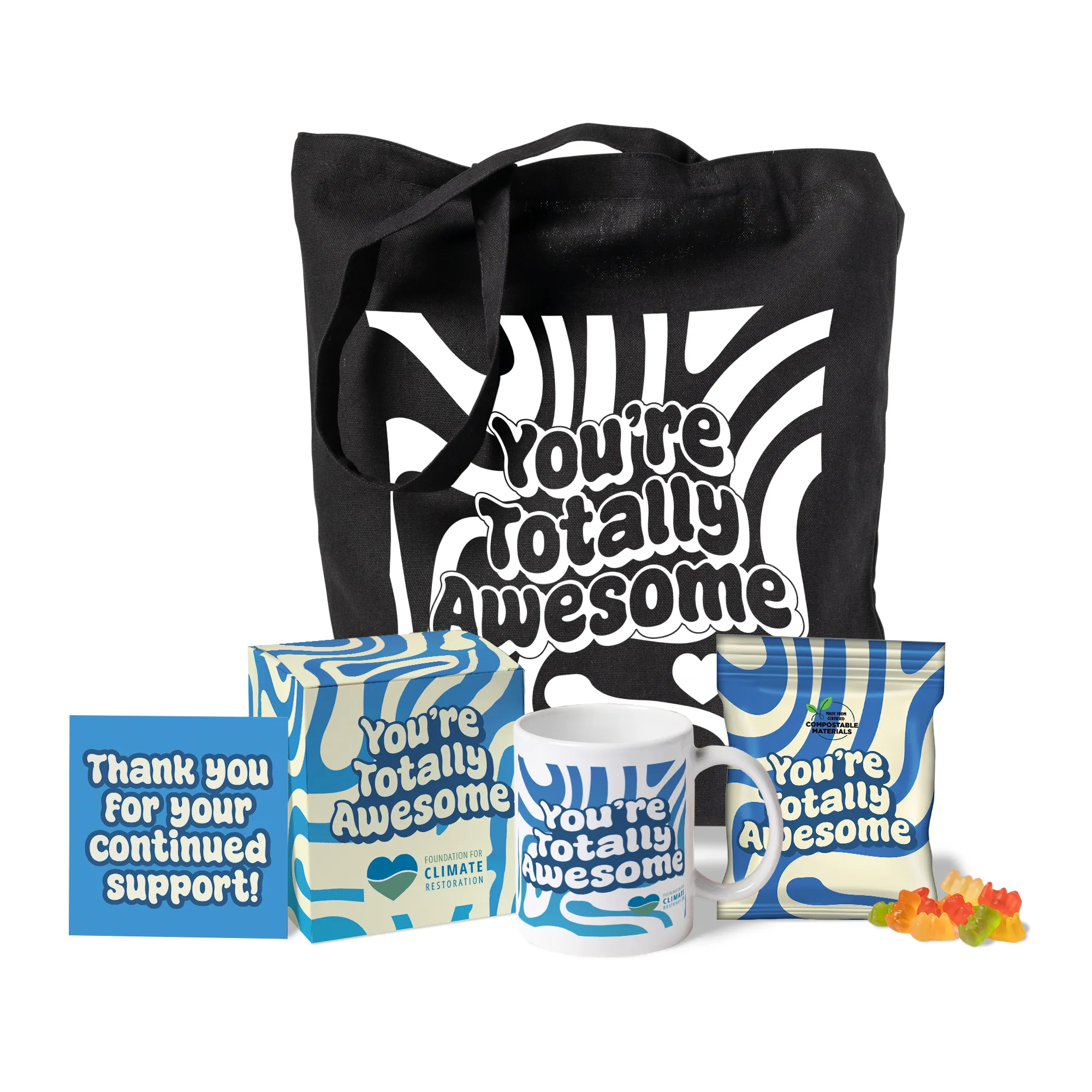 You're Totally Awesome- Gift Set with Tote view 3