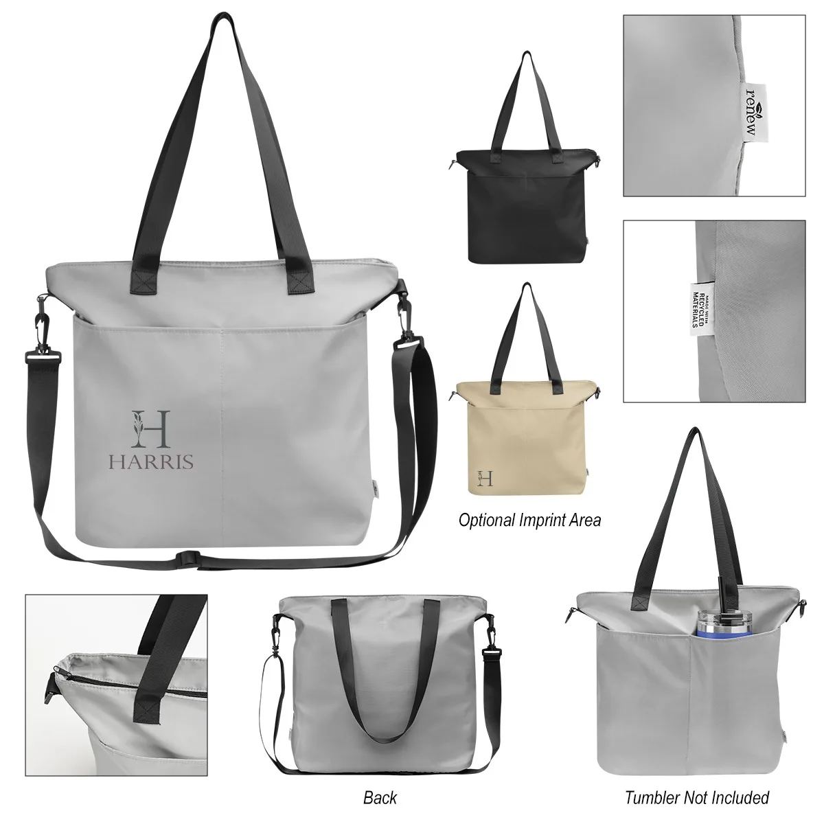 Intrepid Rpet Laptop Tote Bag view 2
