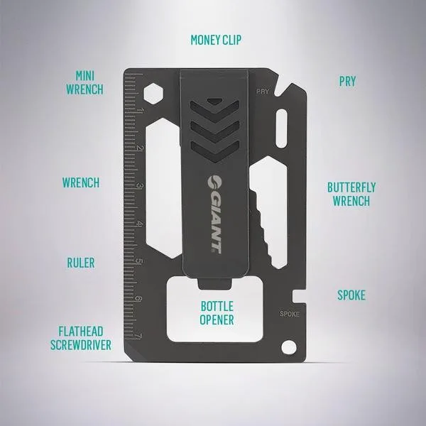 Bridger 9-in-1 Laser Engraved Money Clip Multitool view 5