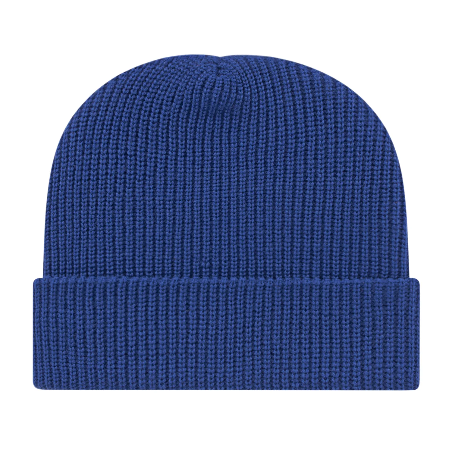Ribbed Knit Cap with Cuff view 2