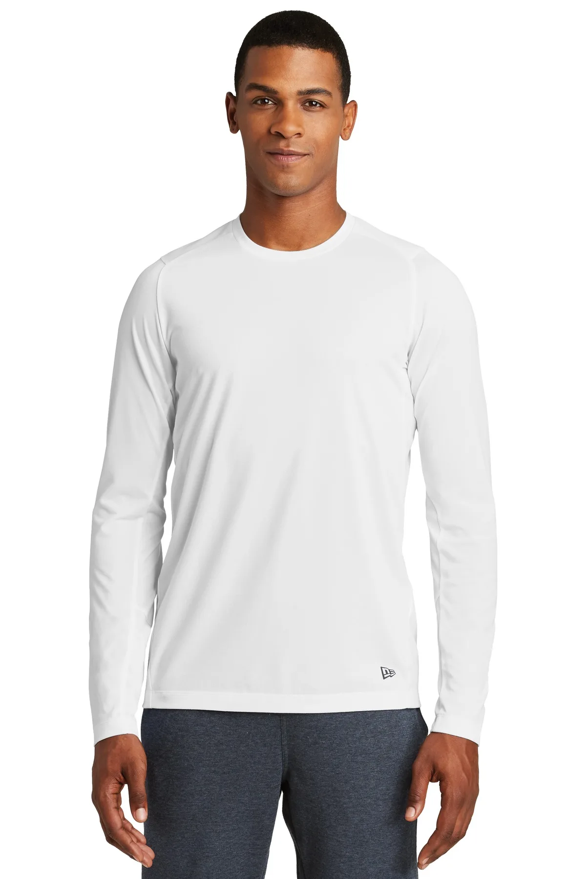 New Era ® Series Performance Long Sleeve Crew Tee.