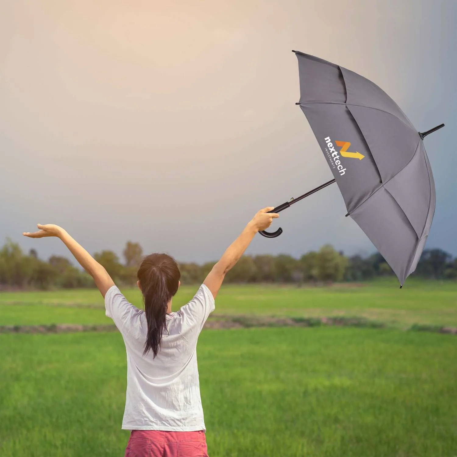 Luxe Umbrella (1 Imprint) view 6