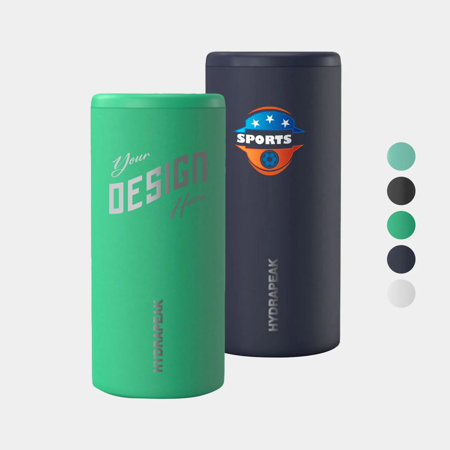 12 oz Hydrapeak® Stainless Steel Insulated Can Cooler Tumbler