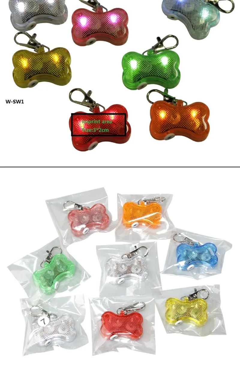 LED Pet Safety Warning Light w/Carbin Hook