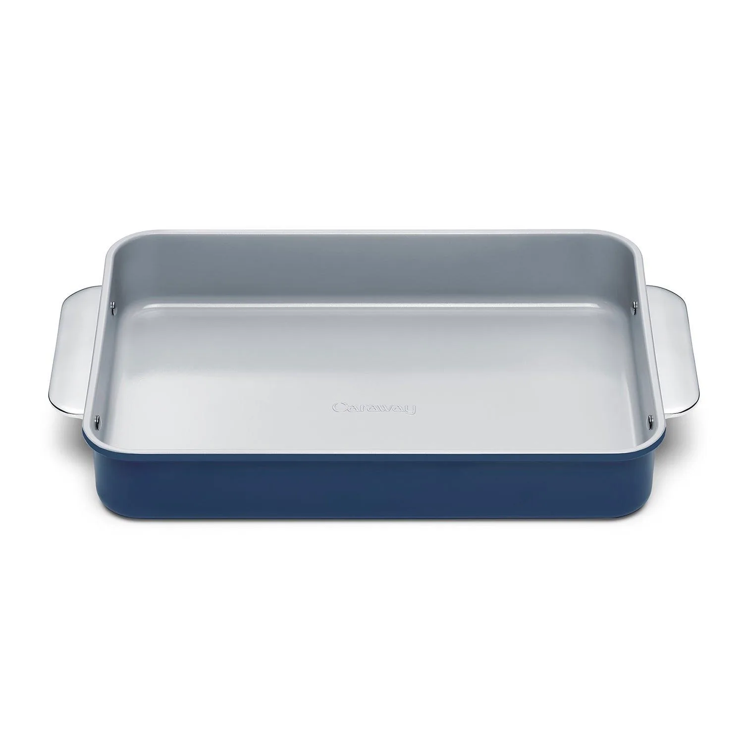 Caraway Nonstick Ceramic Rectangle Pan W/ Handles - Navy