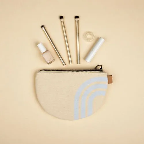 Slice Pouch - Heavyweight Canvas With Leather