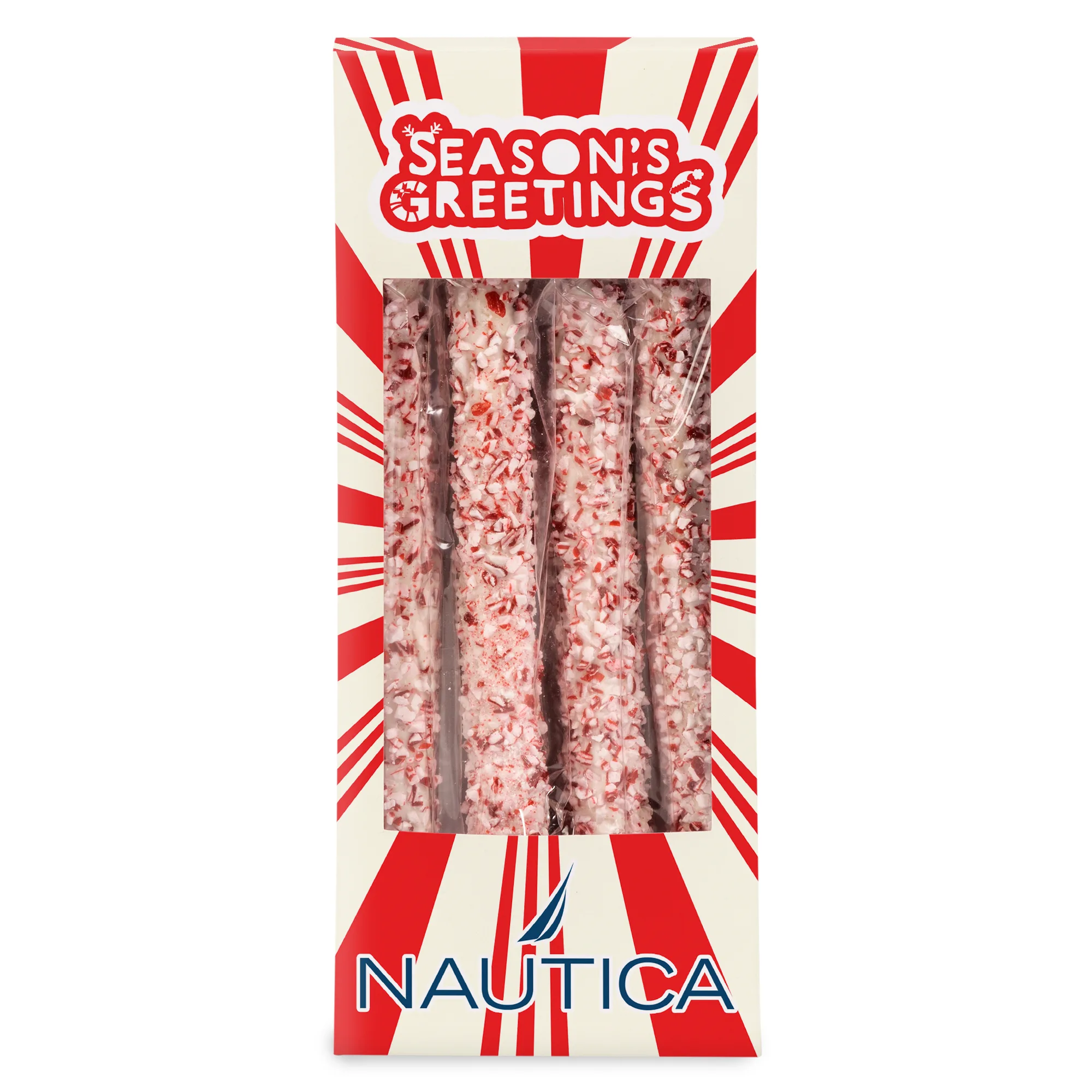 Pretzel Rods - Crushed Peppermint