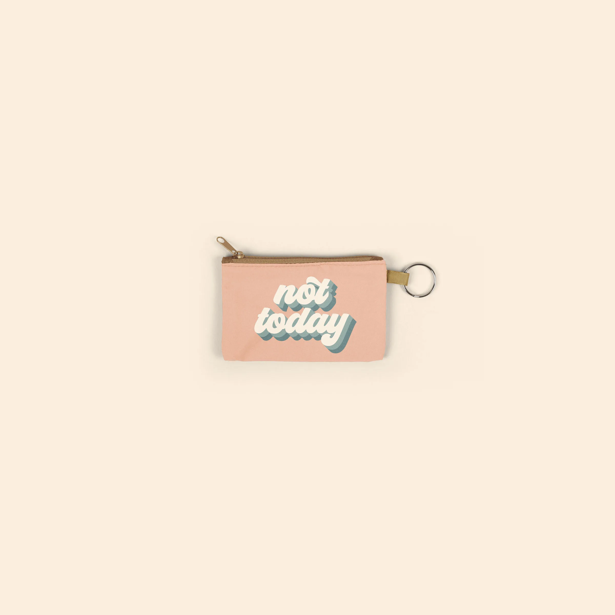 Penny Key Ring Pouch- 4CP Nylon view 3