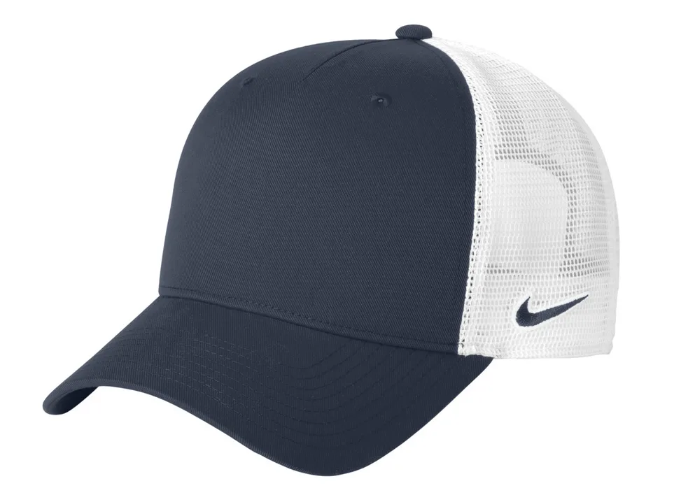 Navy Blue / White