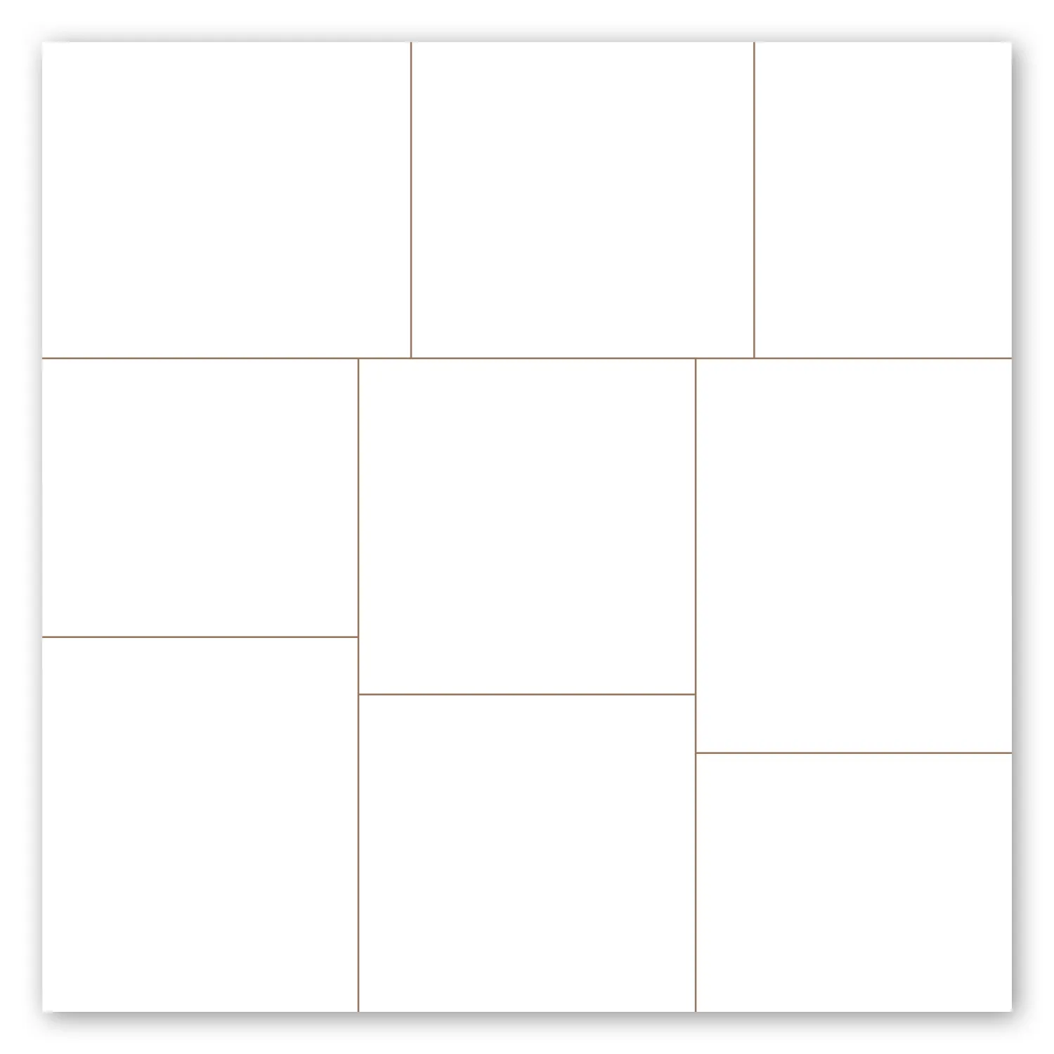 Square Magnet w/ 8 Message Magnets view 2