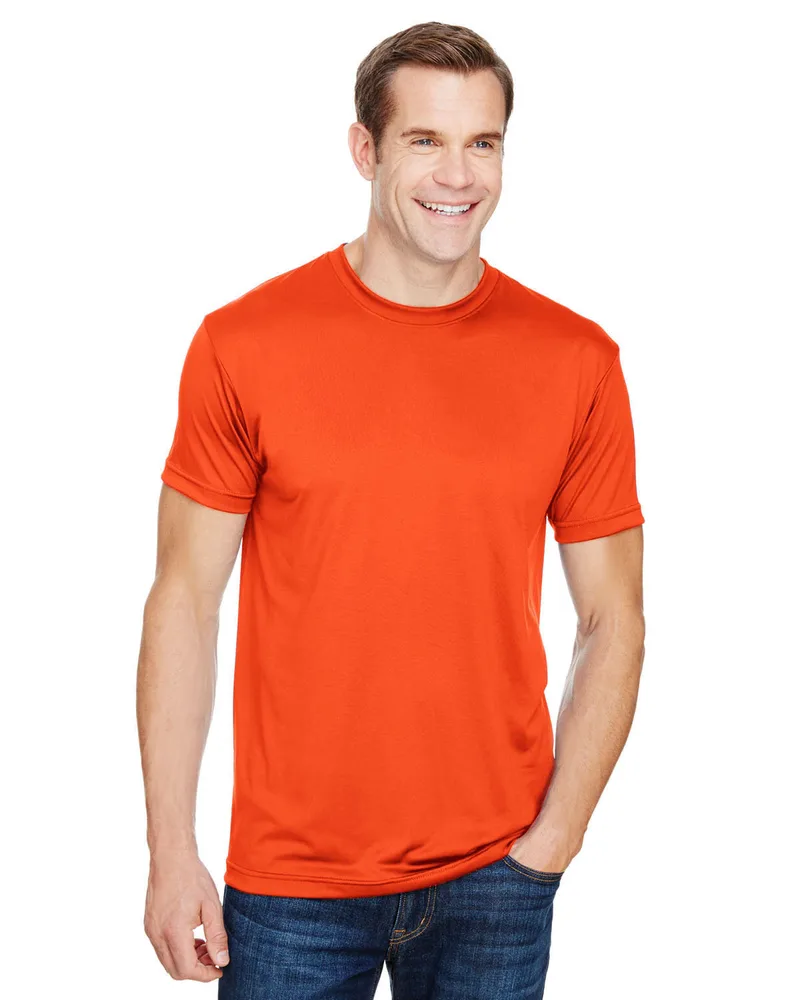 BAYSIDE Unisex USA Made Lightweight Performance T-Shirt view 2