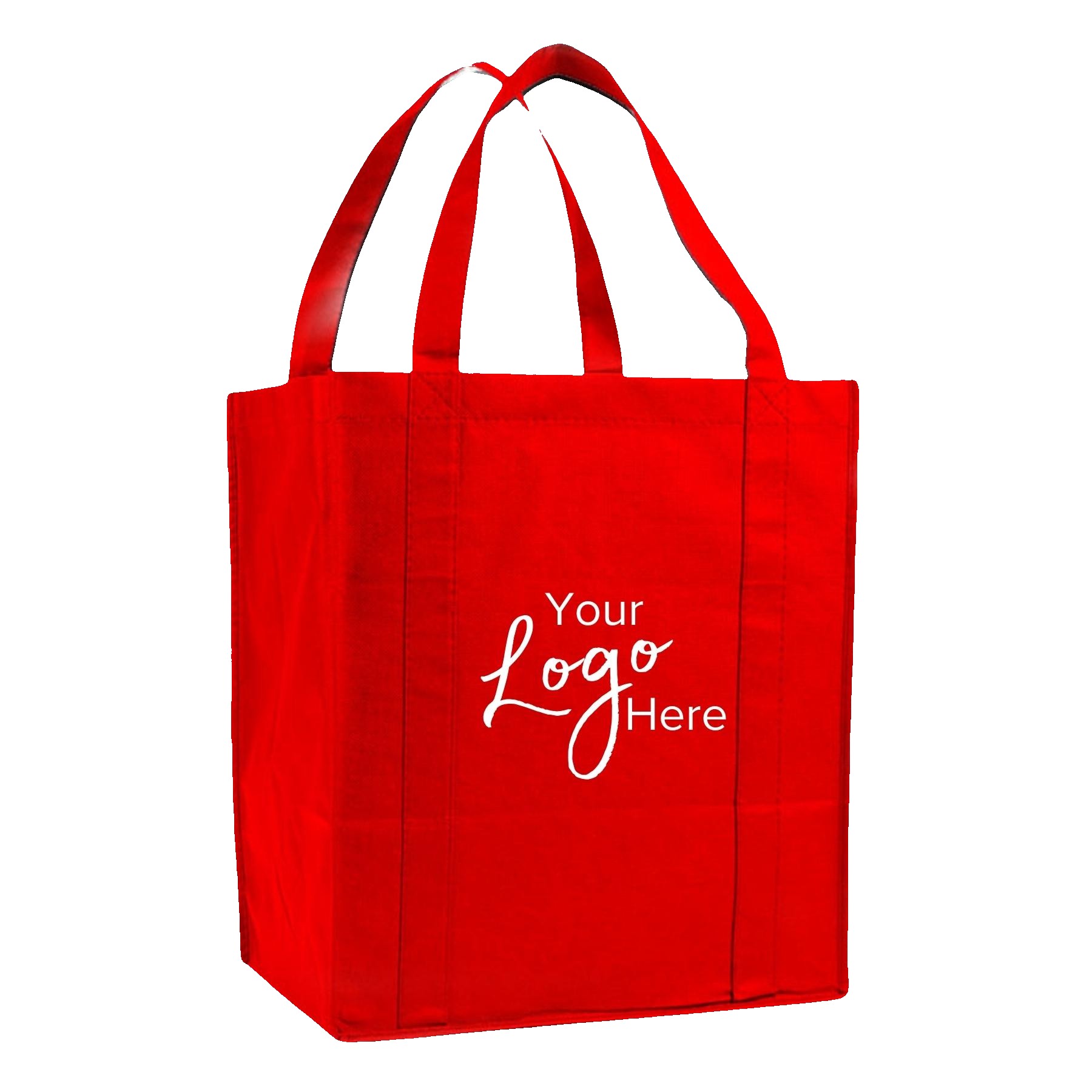 Jumbo Heavy Duty Grocery Bag w/10" Gusset (13"x15"x10")