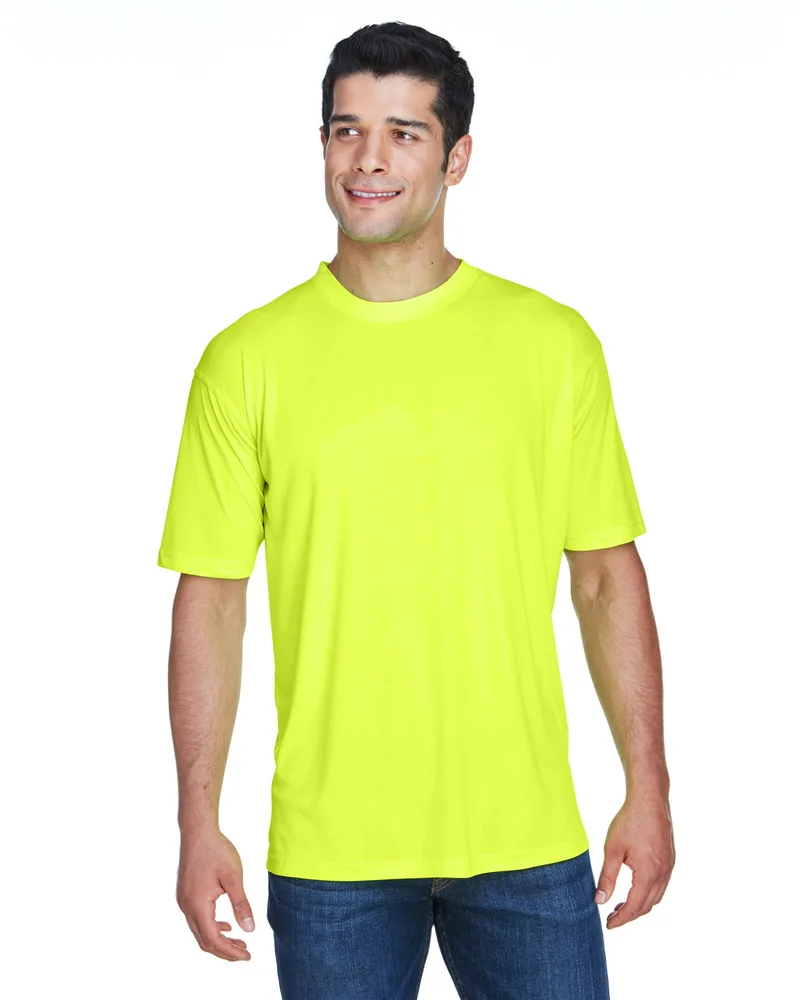 ULTRACLUB Men's Cool & Dry Sport Performance Interlock T-Shirt view 4