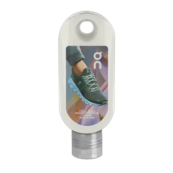 1.9 oz. SPF 30 Sunscreen in Clear Bottle without Carabiner