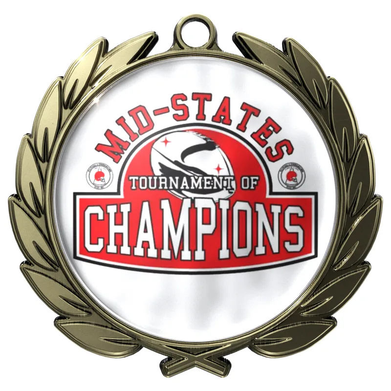 Vibraprint® Victory Crown Insert Medallion (2-1/2")