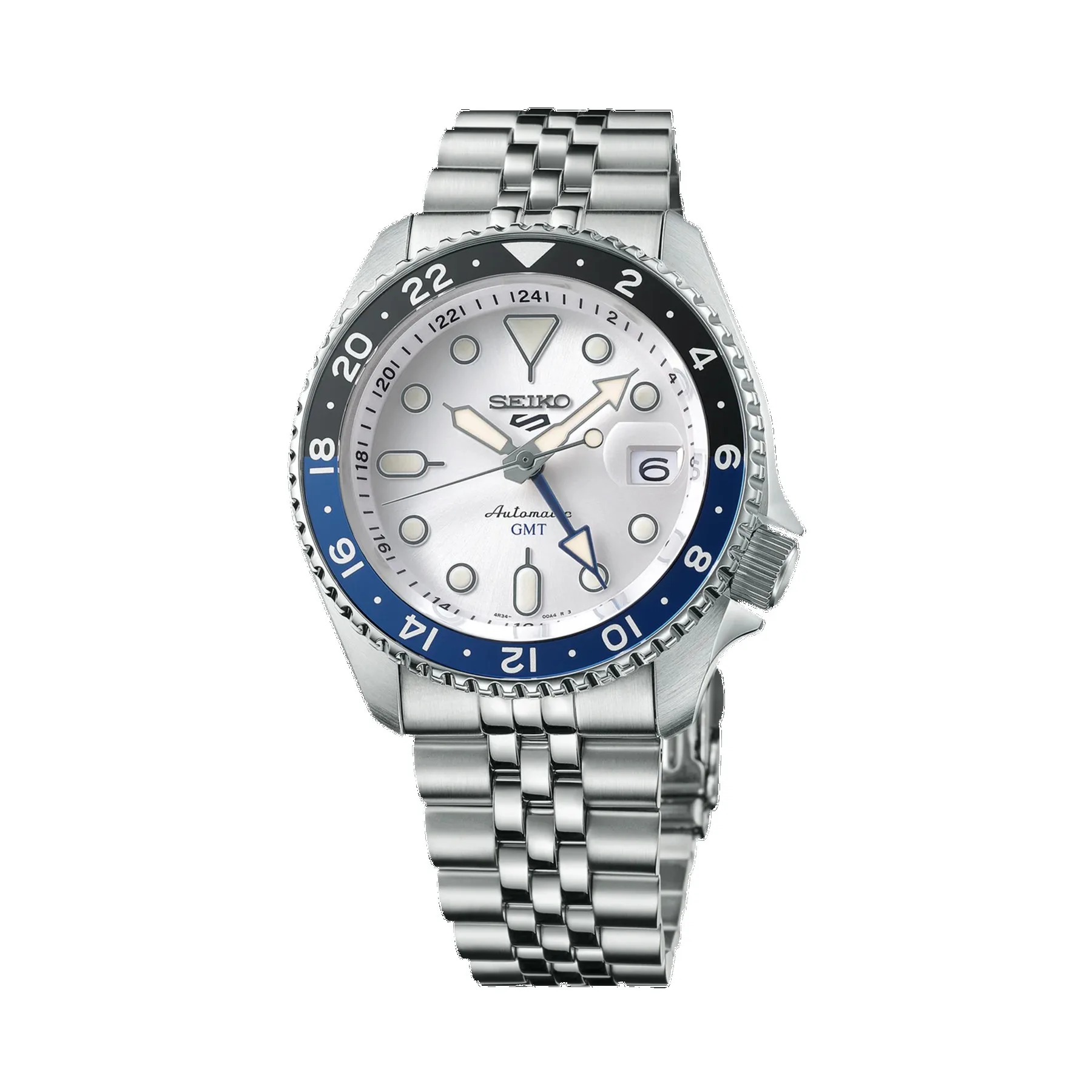 Seiko Men's 5 Sports SKX Sports Style GMT Stainless Steel Watch