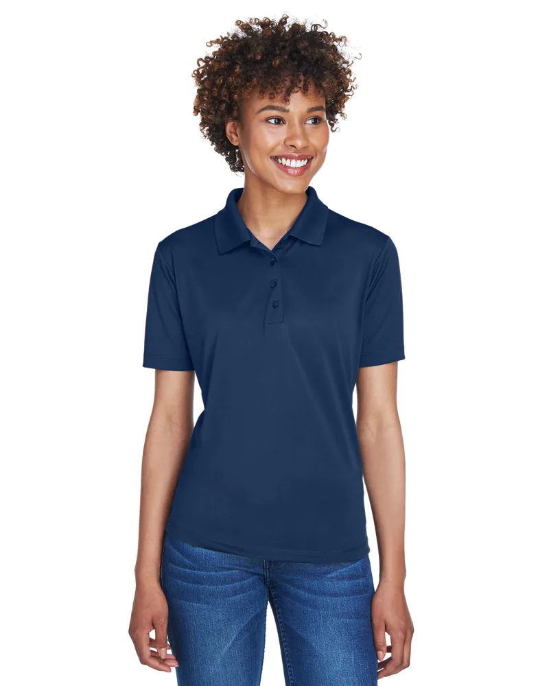 ULTRACLUB Ladies' Cool & Dry 8-Star Elite Performance Interlock Polo view 4