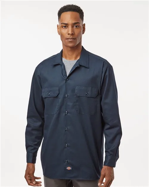 Dickies® Men's Long Sleeve Work Shirt