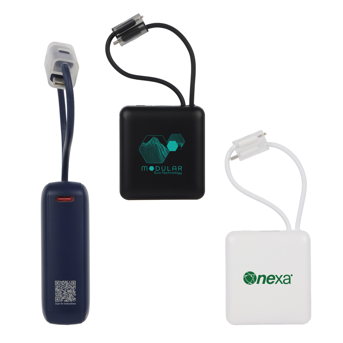 Vanguard 10000mAh 20W PD Power Bank with Charging Cable Lanyard