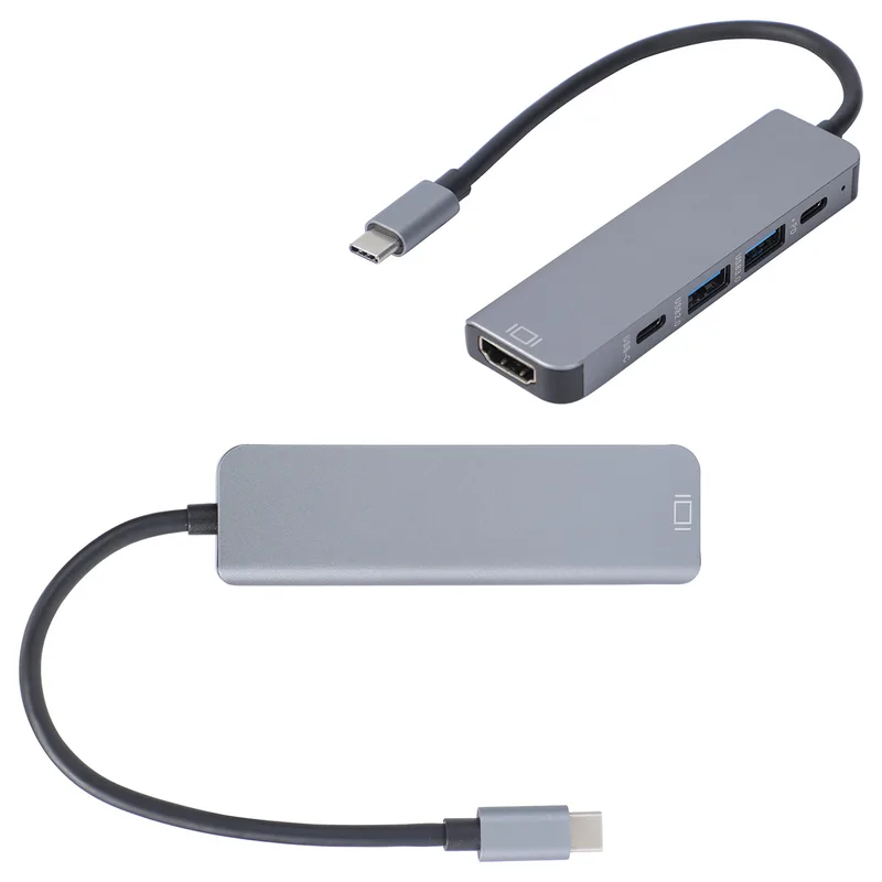 Zing USB-C 5-Port Hub with USB-A, USB-C & HDMI view 2