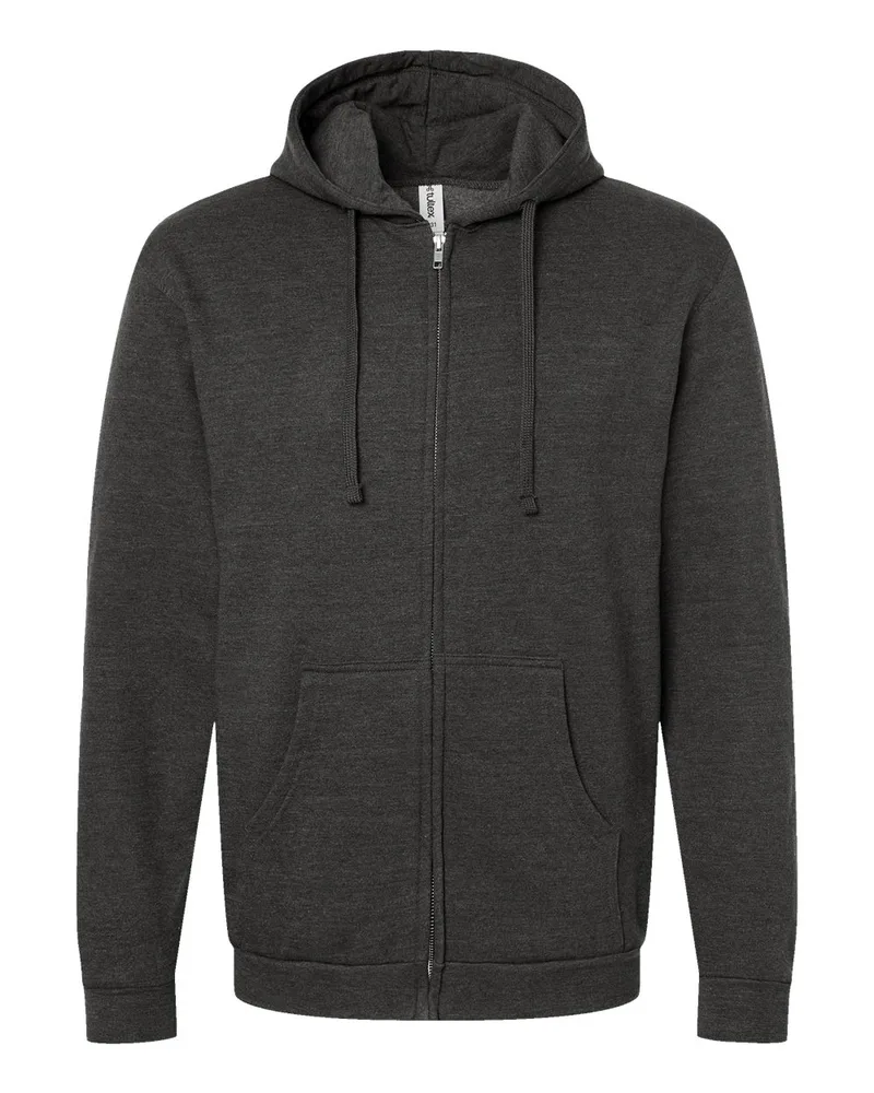 Tultex® Unisex Full-Zip Hooded Sweatshirt view 6