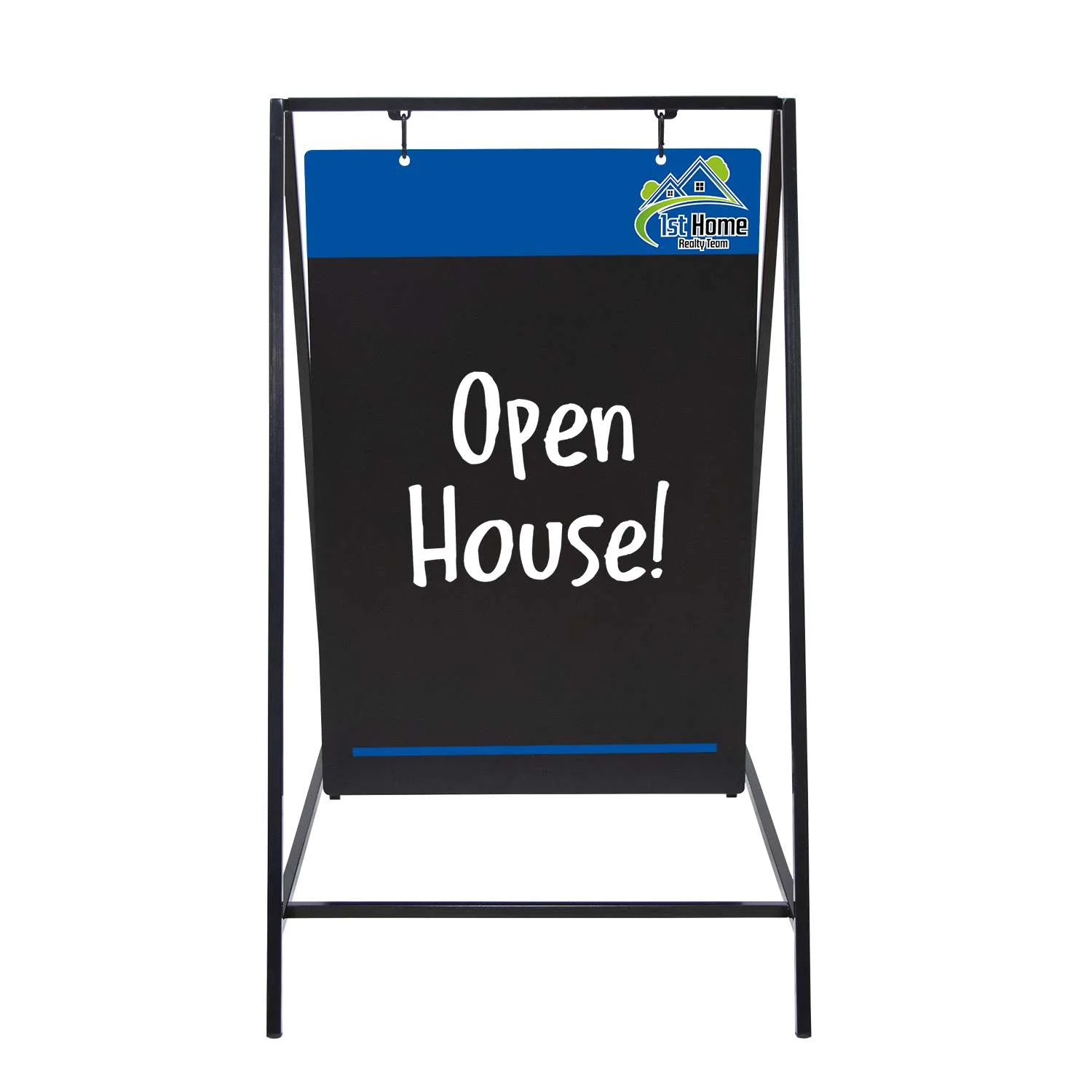 Chalkboard Swing A-frame Imprinted Kit (Double-Sided) view 2