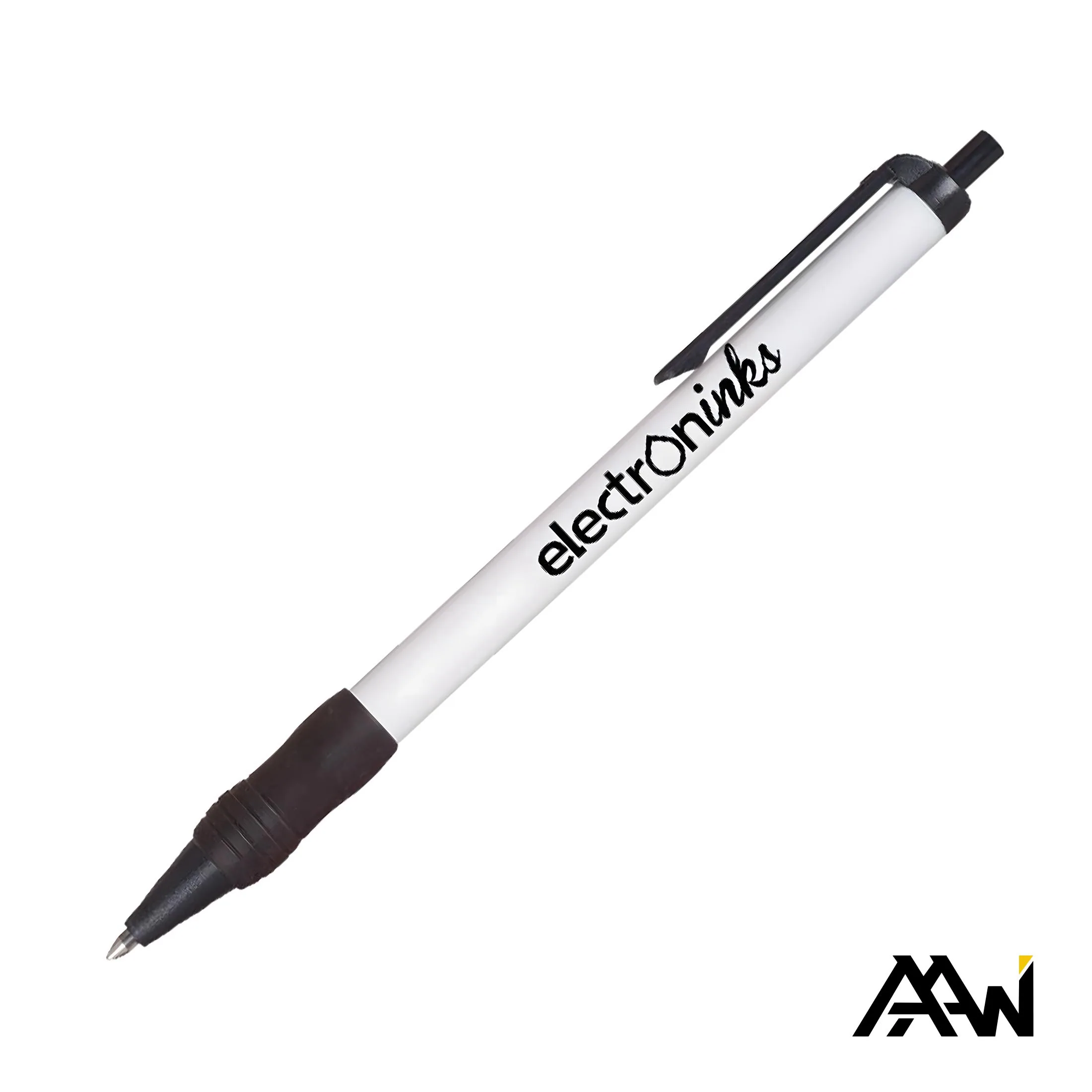 Value Slim Grip Pen w/Glossy Barrel & Matte Colored Trim — Value Slim Grip Pen w/Glossy Barrel & Matte Colored Trim