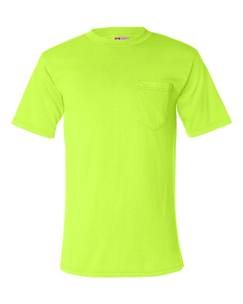 Bayside™ USA-Made 50/50 Short Sleeve T-Shirt w/Pocket