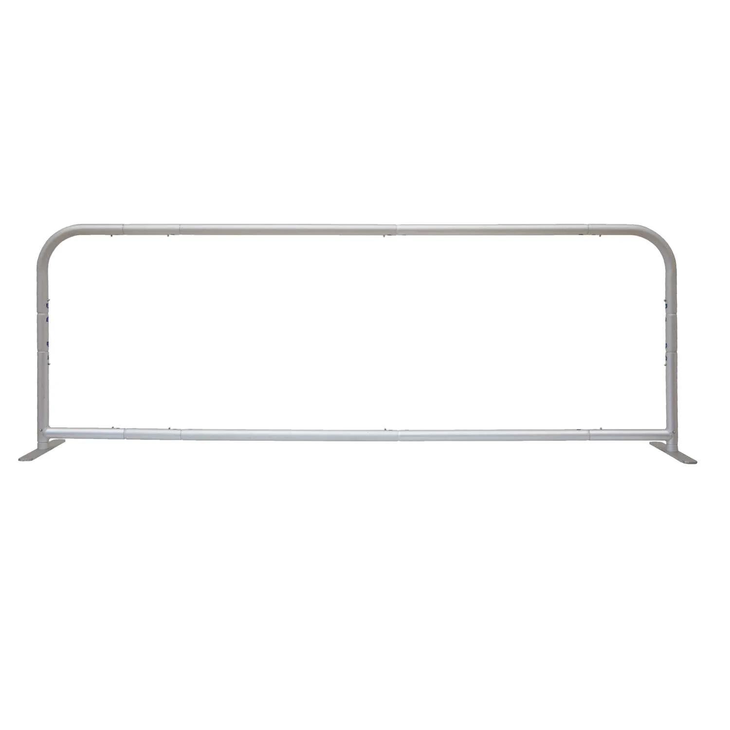 6'W x 2'H EuroFit Tabletop Straight Wall Hardware view 2