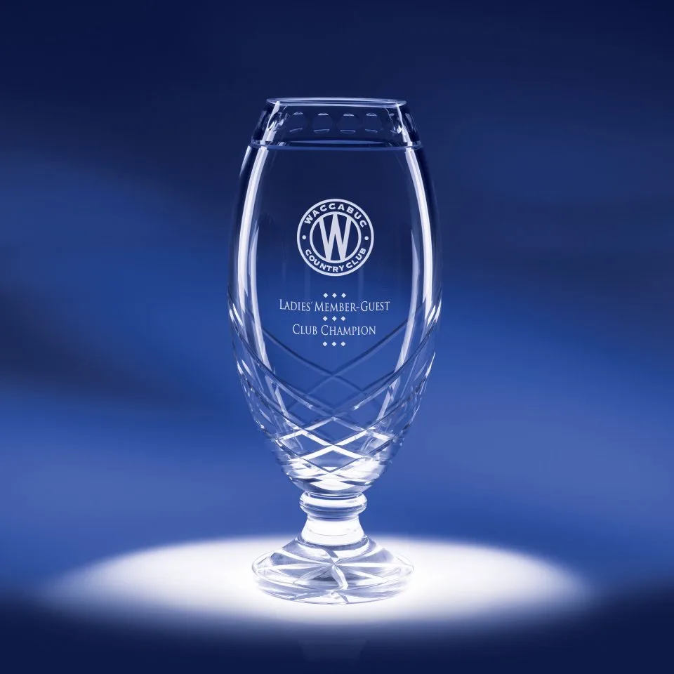 10.5" Cycle Cup Crystal Award