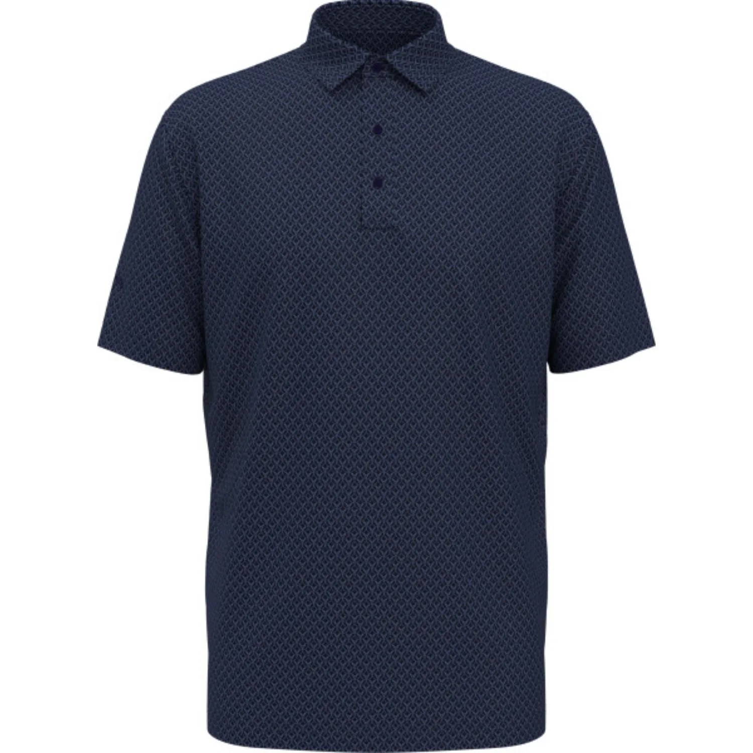 Callaway® All Over Stitched Moisture Wicking Men's Chev Polo Shirt with Custom Logo view 2