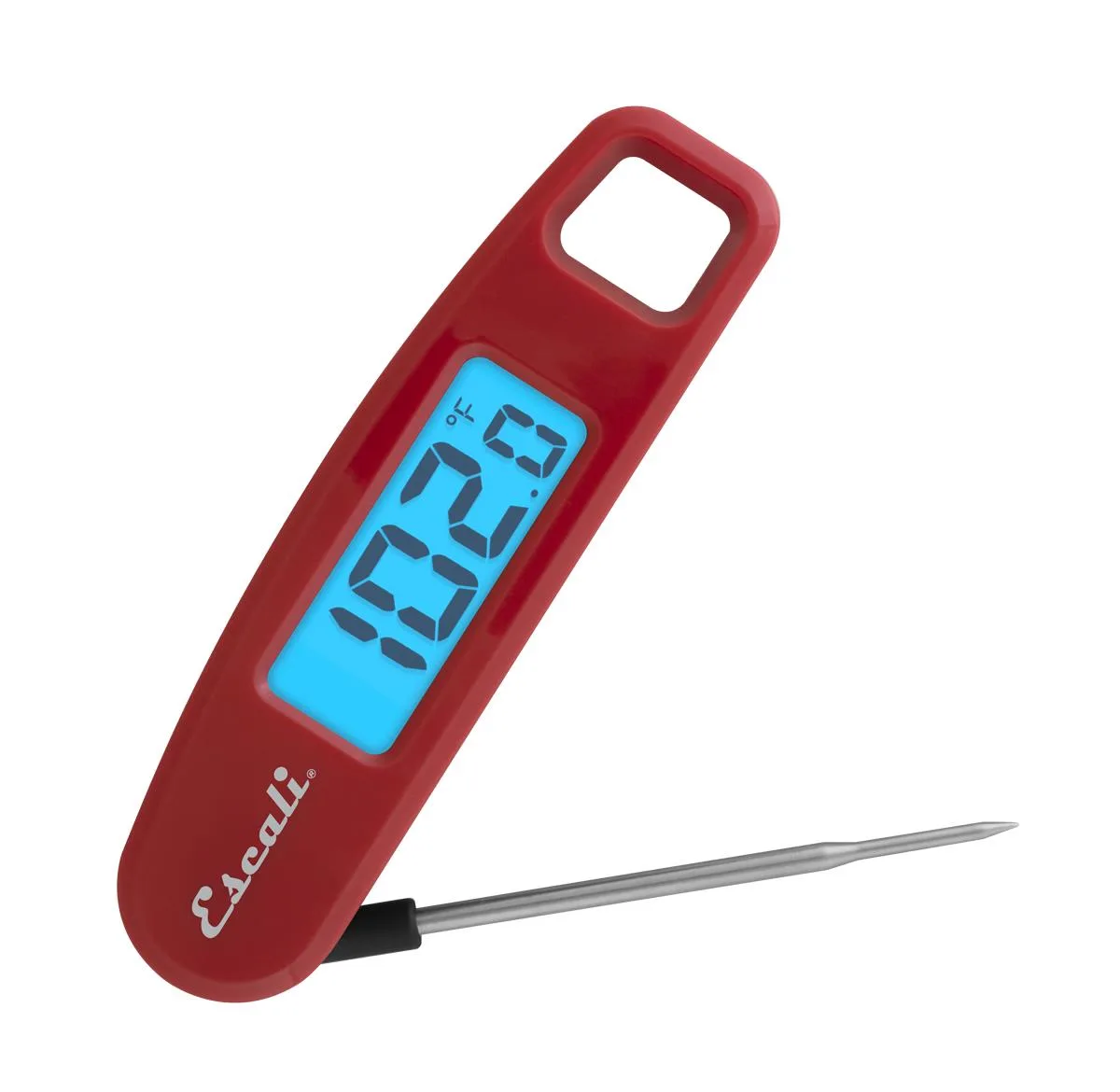 KitchenSupply Escali - Compact Folding Digital Thermometer Red
