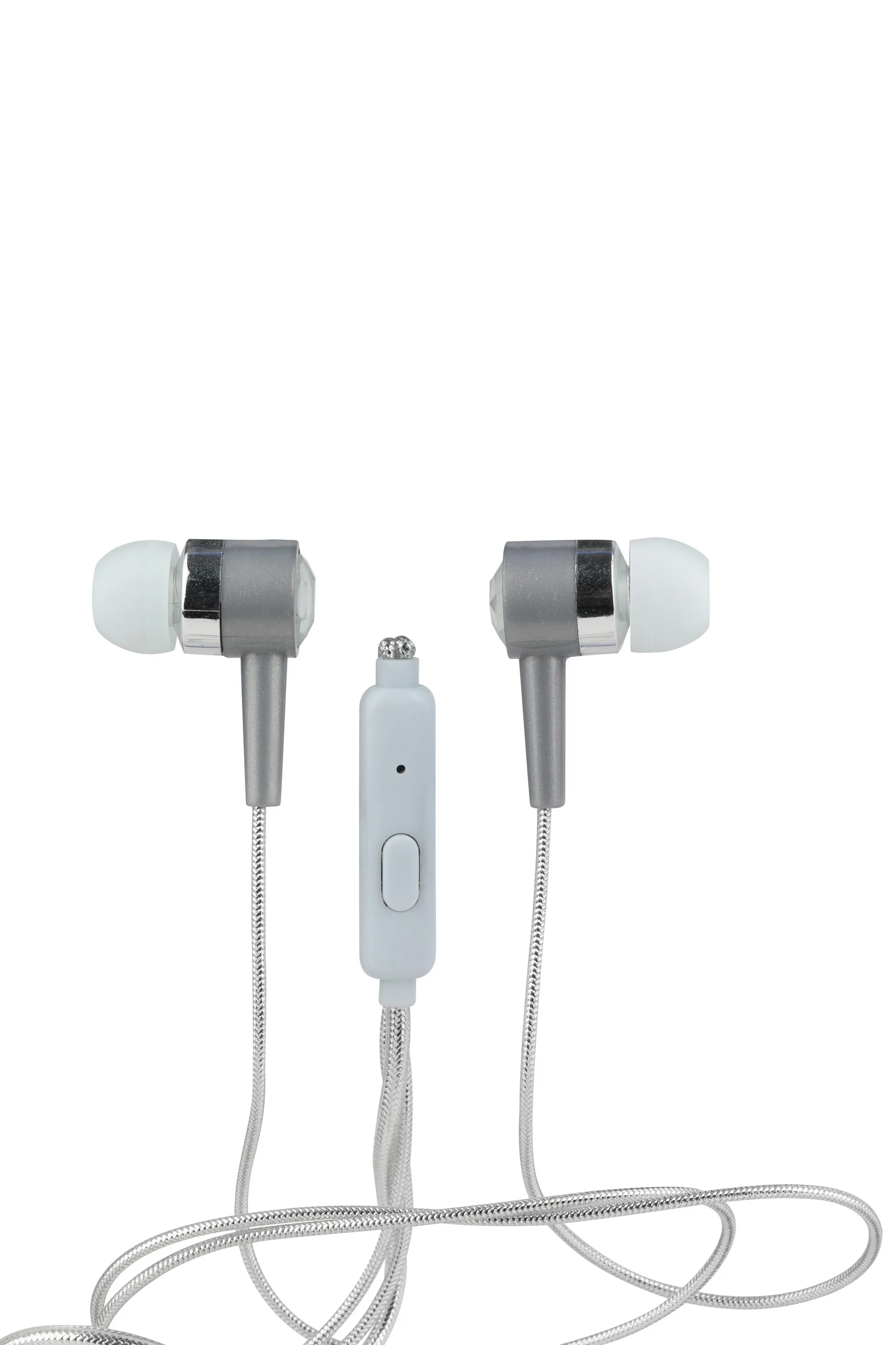 Vivitar® ELLE Bluetooth® Silver Stereo Earbuds